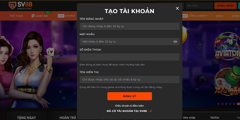Cách dễ nhất để đăng ký tài khoản cá cược với Gg8 - Gg8