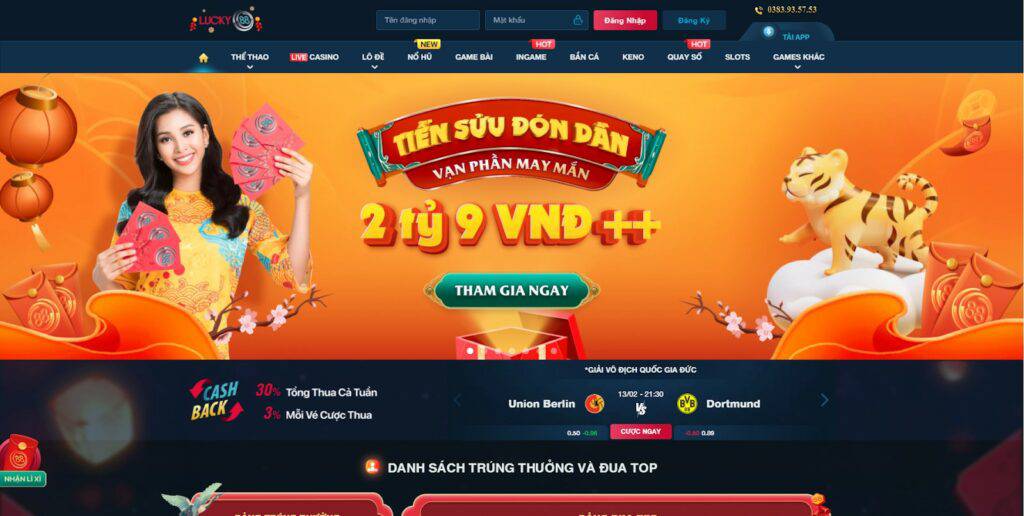 33Win cung cấp nhiều lựa chọn cá cược vô cùng hấp dẫn - 33Win