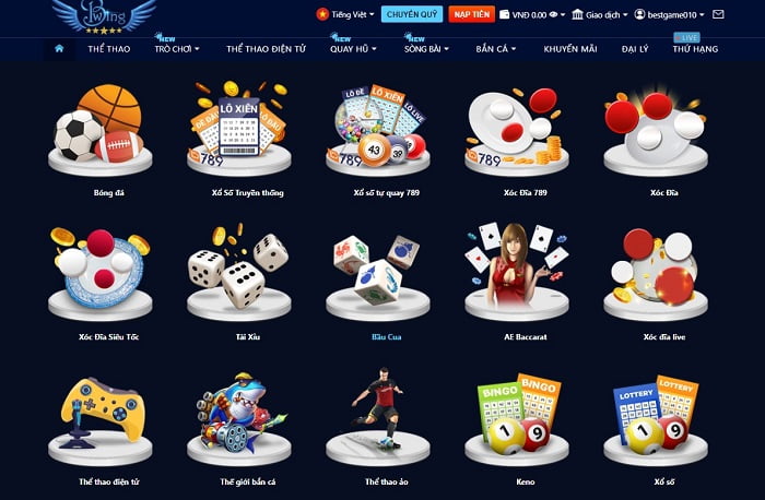 Hướng dẫn cách nạp tiền vào 7Club - 7Club
